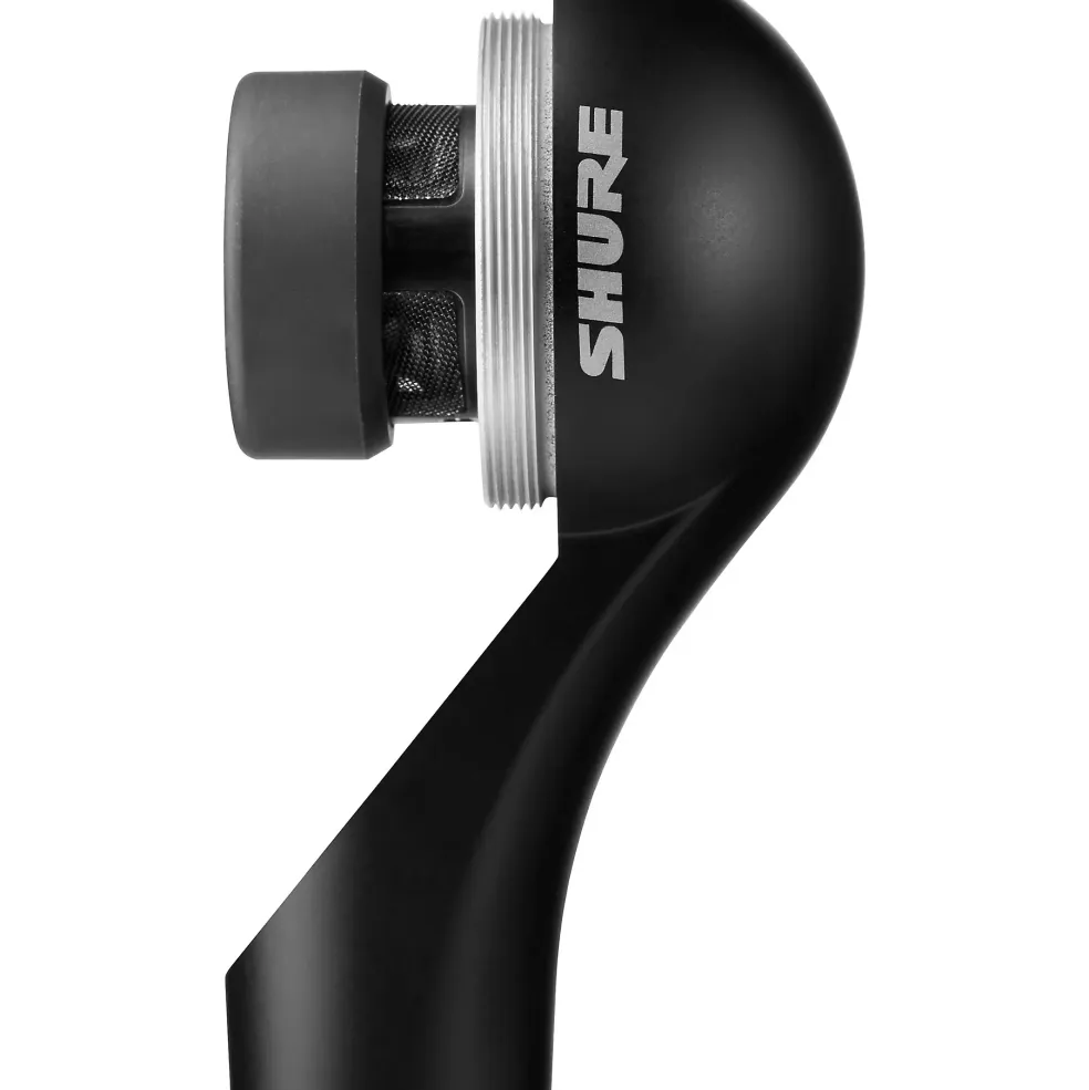 Shure Nexadyne Amp Mic, XLR, Black Black