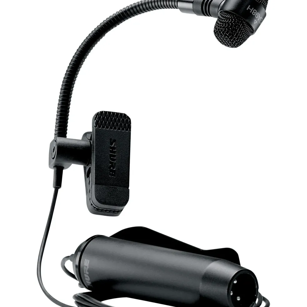Shure PGA98H-XLR Gooseneck Instrument Microphone with XLR Cable
