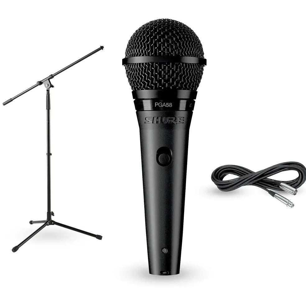 Shure PGA58-LC, Stand & Cable Package