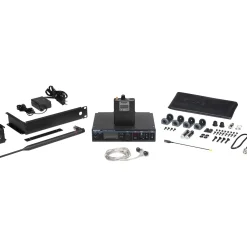 Shure PSM 900 Personal Monitor System With Rackmountable Transmitter, Rechargeable Bodypack Receiver and SE425 Earphones G6