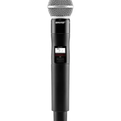 Shure QLXD2/SM58 Wireless Handheld Microphone Transmitter With Interchangeable SM58 Microphone Capsule G50
