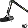 Shure Shure Deluxe Articulating Desktop Mic Boom Stand with SM7B Microphone and 15' XLR Cable