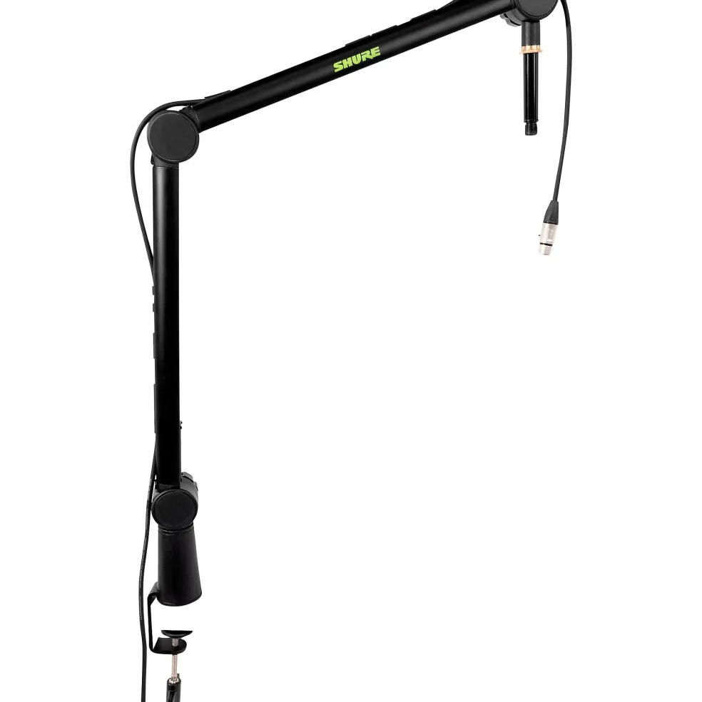 Shure Shure Deluxe Articulating Desktop Mic Boom Stand with SM7B Microphone and 15' XLR Cable