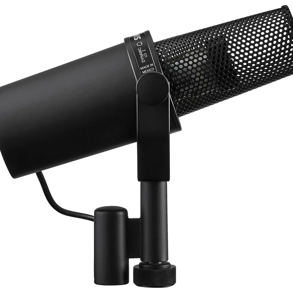 Shure Shure Deluxe Articulating Desktop Mic Boom Stand with SM7B Microphone, SRH440A Headphones and 15' XLR Cable