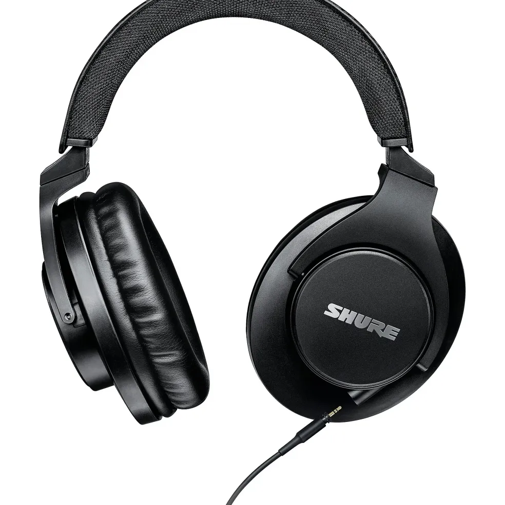 Shure Shure Deluxe Articulating Desktop Mic Boom Stand with SM7B Microphone, SRH440A Headphones and 15' XLR Cable