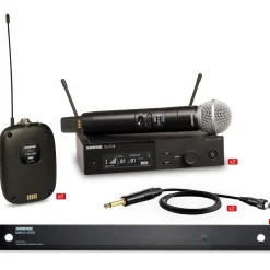 Shure SLXD Dual Body Pack and Microphone Bundle Band J52