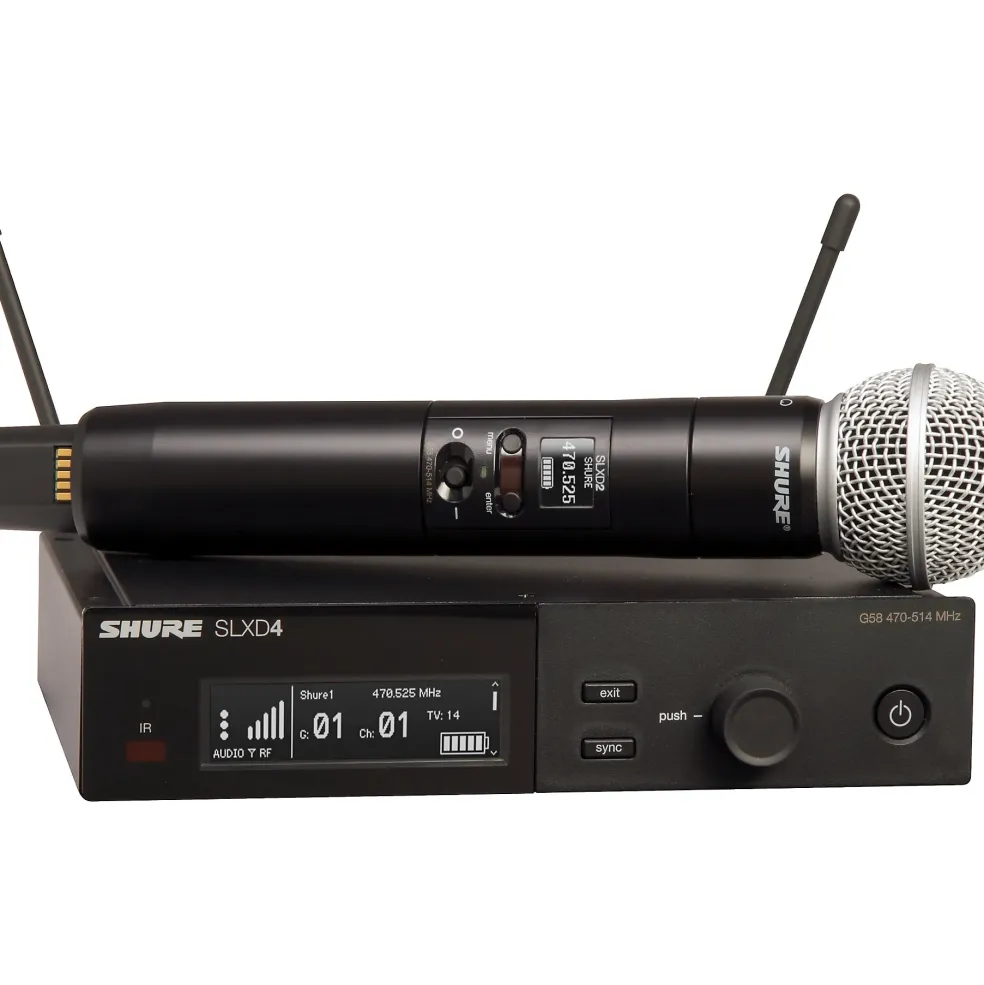 Shure SLXD Dual Body Pack and Microphone Bundle Band J52