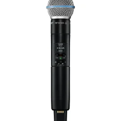 Shure SLXD2/B58 Handheld Wireless Transmitter With BETA 58A Capsule Band G58