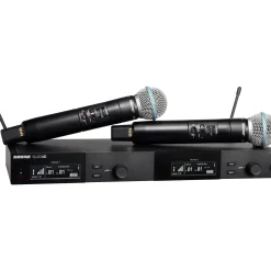 Shure SLXD24D/B58 Dual Wireless Vocal Microphone System With BETA 58 Band G58