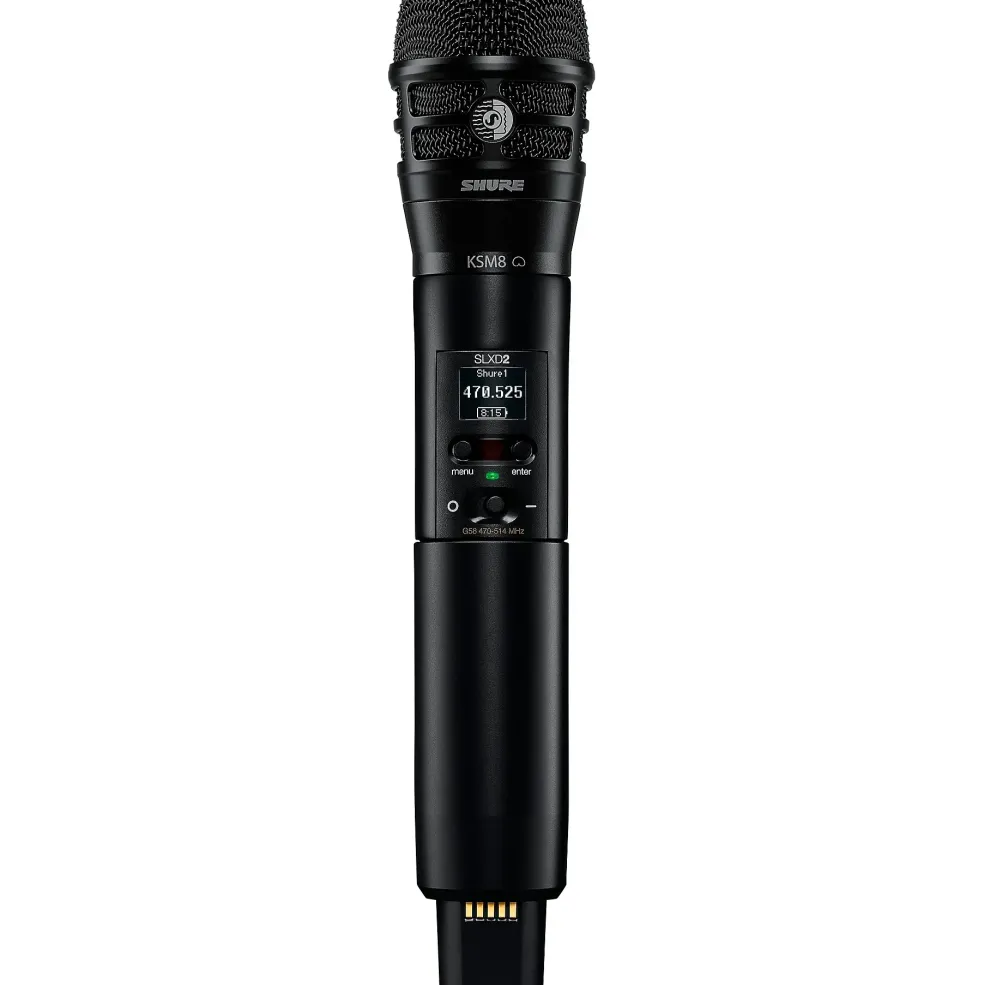 Shure SLXD24/K8B Wireless Vocal Microphone System With KSM8 Band G58