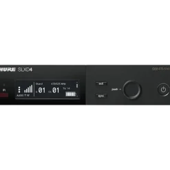Shure SLXD24/N8C Digital Wireless Handheld Microphone System With Nexadyne 8/C Cardioid Capsule, Band G58: 470-514MHz Band H55 Black