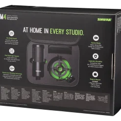 Shure SM4 Dual-Diaphragm Condenser Home Recording Microphone Kit