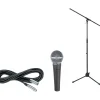 Shure SM58 Microphone with Cable & Stand