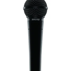 Shure SM58 Special Black Edition Cardioid Dynamic Wired Microphone Black