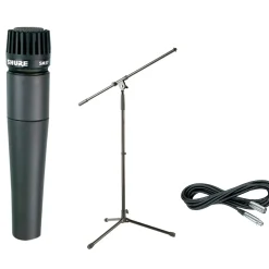 Shure SM57, Stand & Cable Package