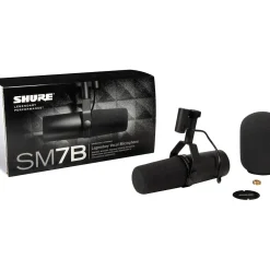 Shure SM7B Cardioid Dynamic Microphone