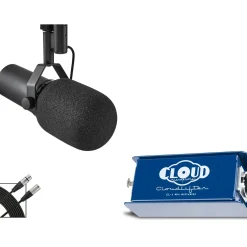 Shure SM7B Dynamic Vocal Microphone and Cloudlifter CL-1 Preamplifier Bundle