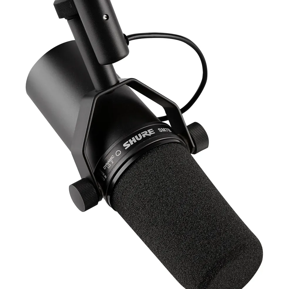 Shure SM7B with Cloudlifter CL-1 & Accessories