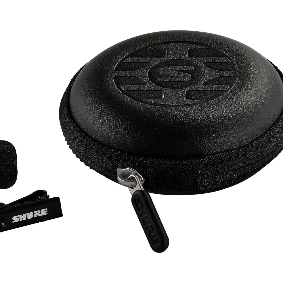 Shure UL4 UniPlex Cardioid Subminiature 4 Pin Lavalier Microphone Black