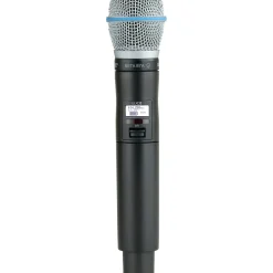 Shure ULXD2/B87A Wireless Handheld Microphone Transmitter With Interchangeable BETA 87A Microphone Cartridge Band G50