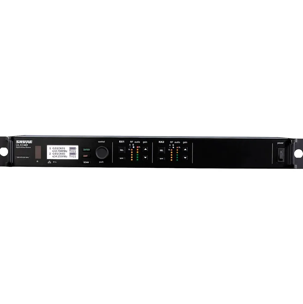 Shure ULXD4D Dual-Channel Digital Wireless Receiver Band G50