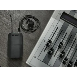 Shure WL185m Omnidirectional Condenser Lavalier With TA4F Termination Black