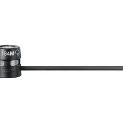 Shure WL184m Supercardioid Condenser Lavalier With TA4F Termination Black
