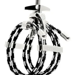 Silverstein Works QUATTRO Silver Ligature Medium Metal Eb Clarinet