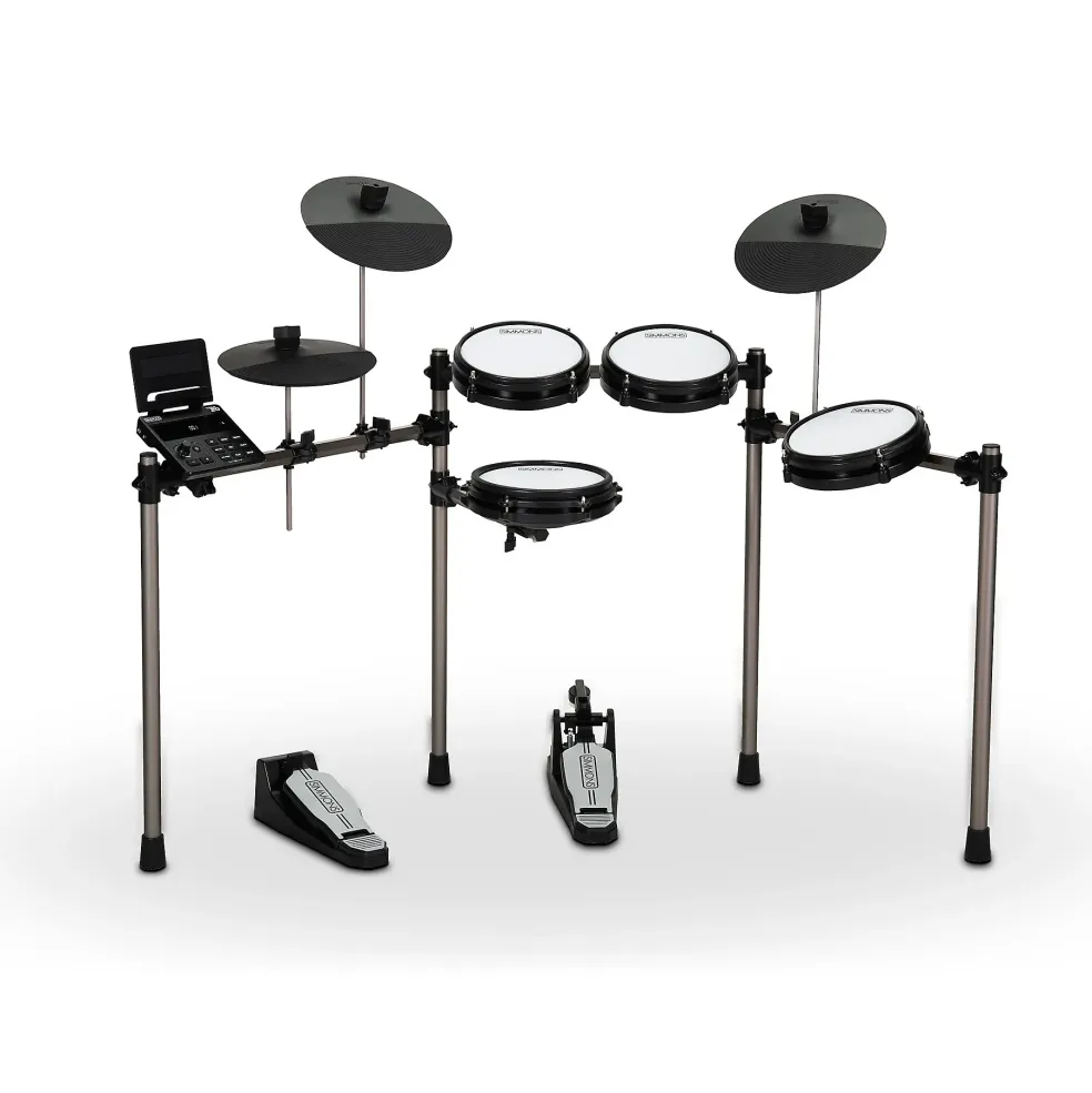 Simmons Titan 20 Electronic Drum Kit With Mesh Pads and Bluetooth