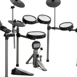 Simmons Titan 50 Electronic Drum Kit With Mesh Pads, Bluetooth and DA2112 Drum Amp