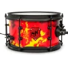 SJC Drums Josh Dun Inferno Side Snare 10 x 6 in. Inferno Custom Wrap