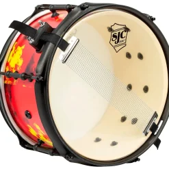 SJC Drums Josh Dun Inferno Side Snare 10 x 6 in. Inferno Custom Wrap