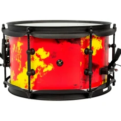 SJC Drums Josh Dun Inferno Side Snare 10 x 6 in. Inferno Custom Wrap