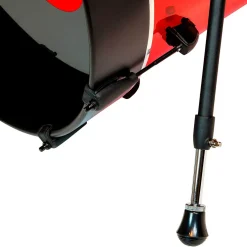 SJC Drums Josh Dun Torch 3-Piece Shell Pack Red Acrylic