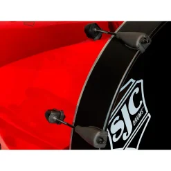 SJC Drums Josh Dun Torch 3-Piece Shell Pack Red Acrylic