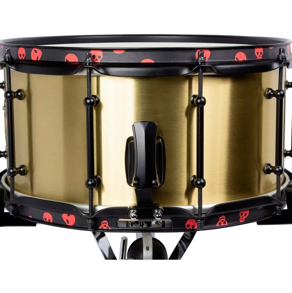 SJC Drums Limited-Edition Josh Dun Signature Goliath 3 mm Bell Brass Snare Drum 14 x 7 in.