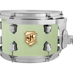 SJC Drums Tour Series Add On Rack Tom with Chrome Hardware 10 x 7 in. Basil