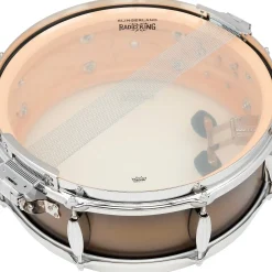 Slingerland Limited-Edition Radio King Specialty Lacquer Maple Snare Drum 14 x 5 in. Black & Gold Lacquer