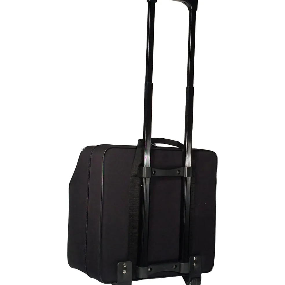 SofiaMari NAC-3412 Trolly Accordion Case with Telescopic Handle