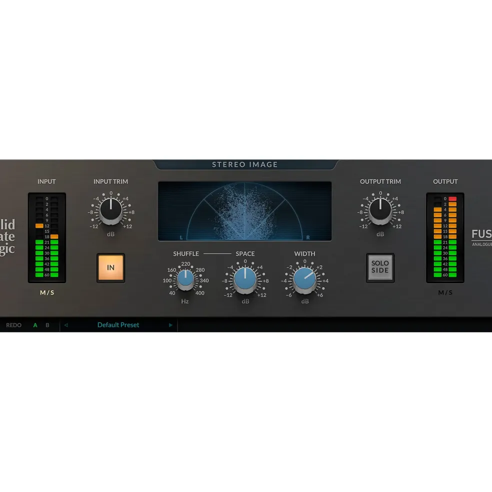 Solid State Logic Software SSL Fusion Stereo Image Plug-In Download