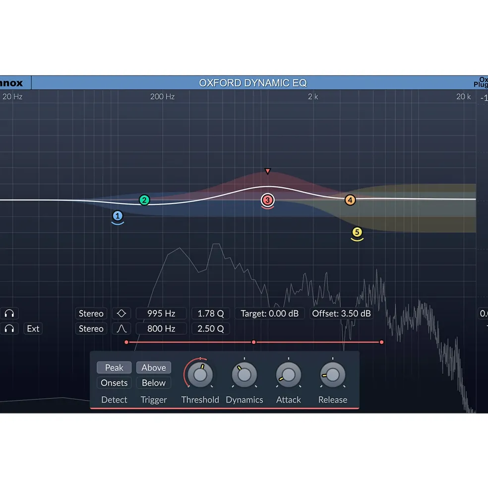 Sonnox Oxford Dynamic EQ Native Plug-in