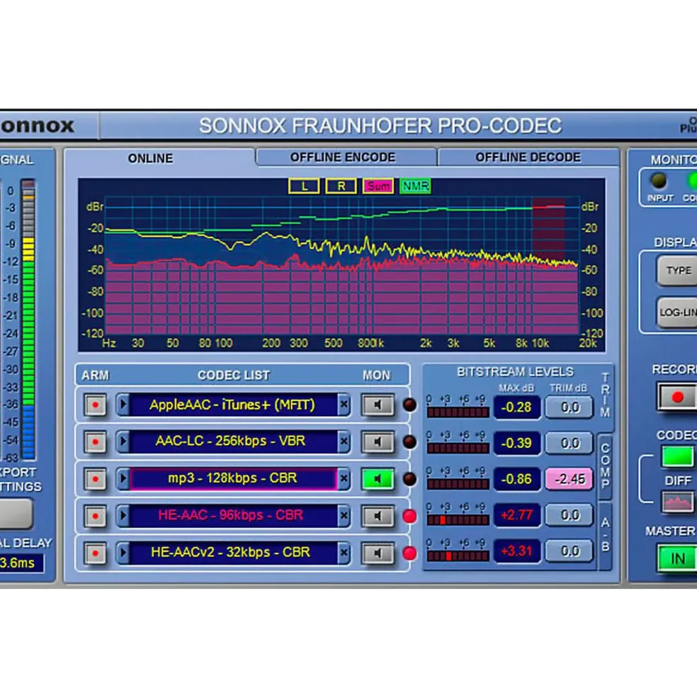 Sonnox Oxford Fraunhofer Pro-Codec (Native) Software Download