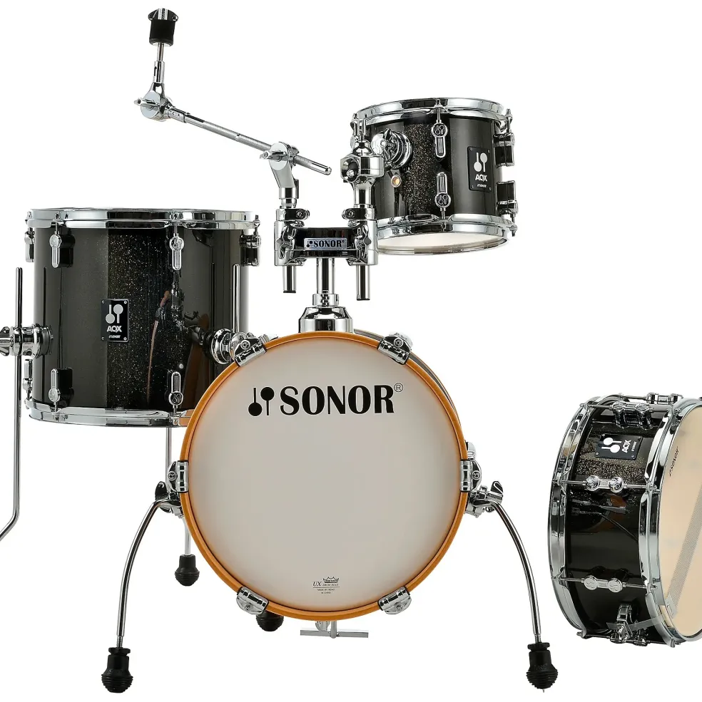 SONOR AQX Micro Shell Pack Black Midnight Sparkle