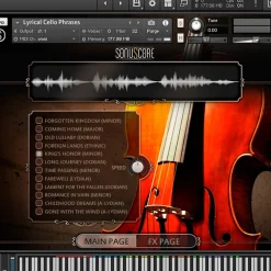 Sonuscore Lyrical Cello Phrases