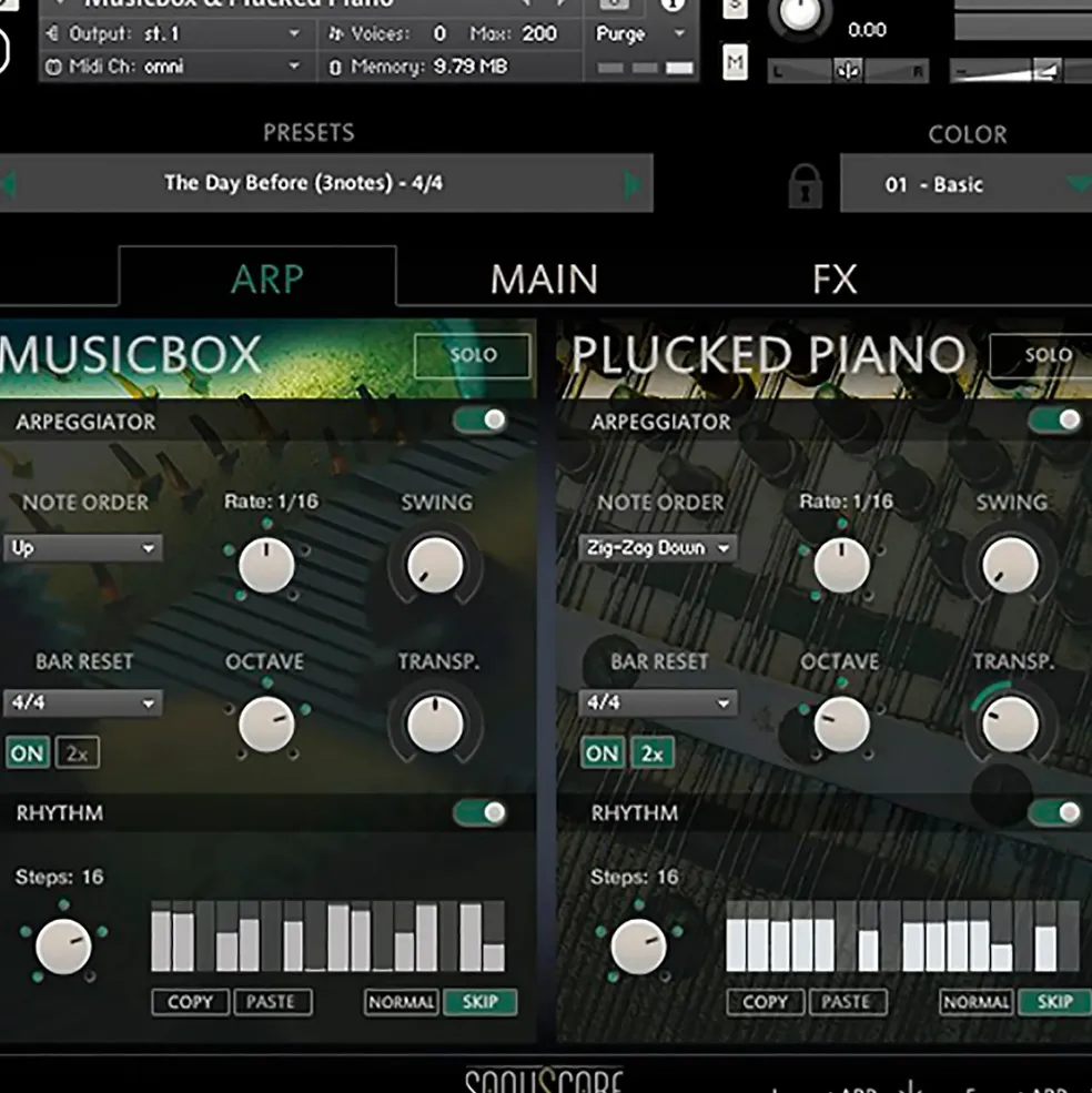 Sonuscore Origins Series Vol. 2 Music Box and Plucked Piano