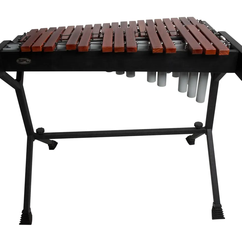 Sound Percussion Labs 2-2/3 Octave Xylophone Padauk Wood Bars with Resonators