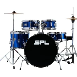 Sound Percussion Labs Junior Kicker 5-Piece Drum Set Metallic Blue