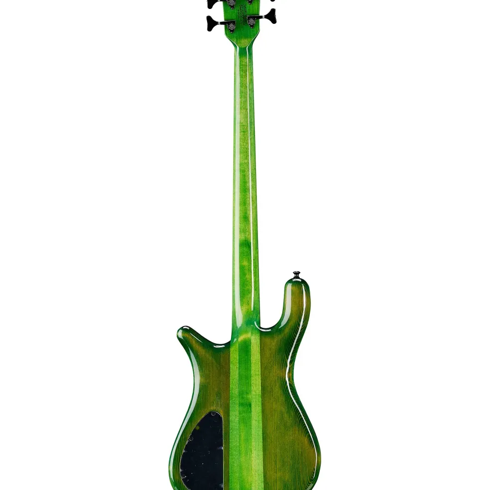 Spector NS2 Maple Burl/Wimbish Neck Green