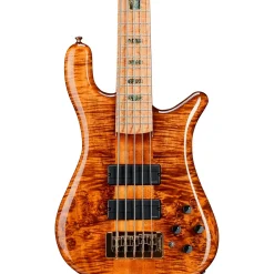 Spector NS5 Quilted Top/Fishman Electronics Tiger Eye