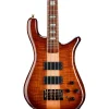 Spector NS4 Roasted Flame Maple Top Electric Bass Tobacco Sunburst